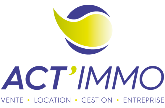 act'immo agence immo 974 logo